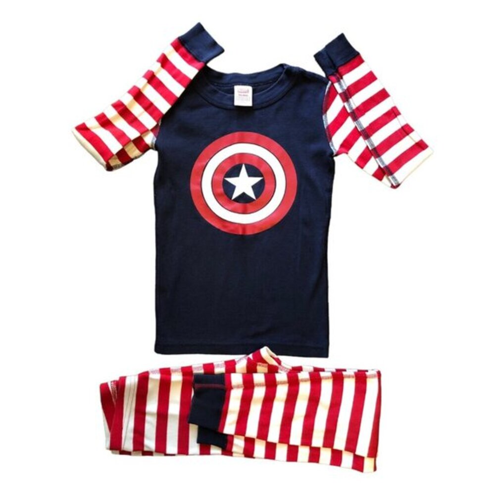 Hanna Andersson X Marvel's Captain America Pajamas